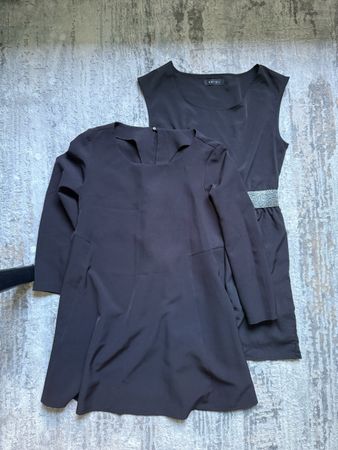 2 New Yorker Classic black dresses like new (size S-M)
