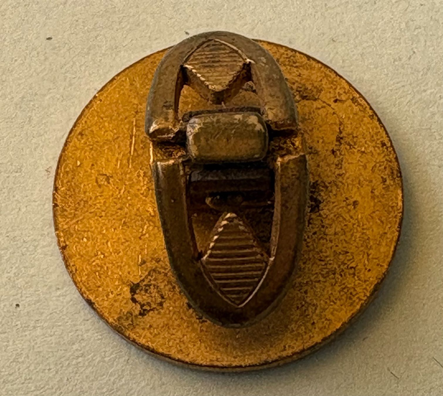 Placchette & Badge: ANSTECKER FAHRRRAD EMAILE BLAU – Usato da Ostermundigen venduto da wini63 1