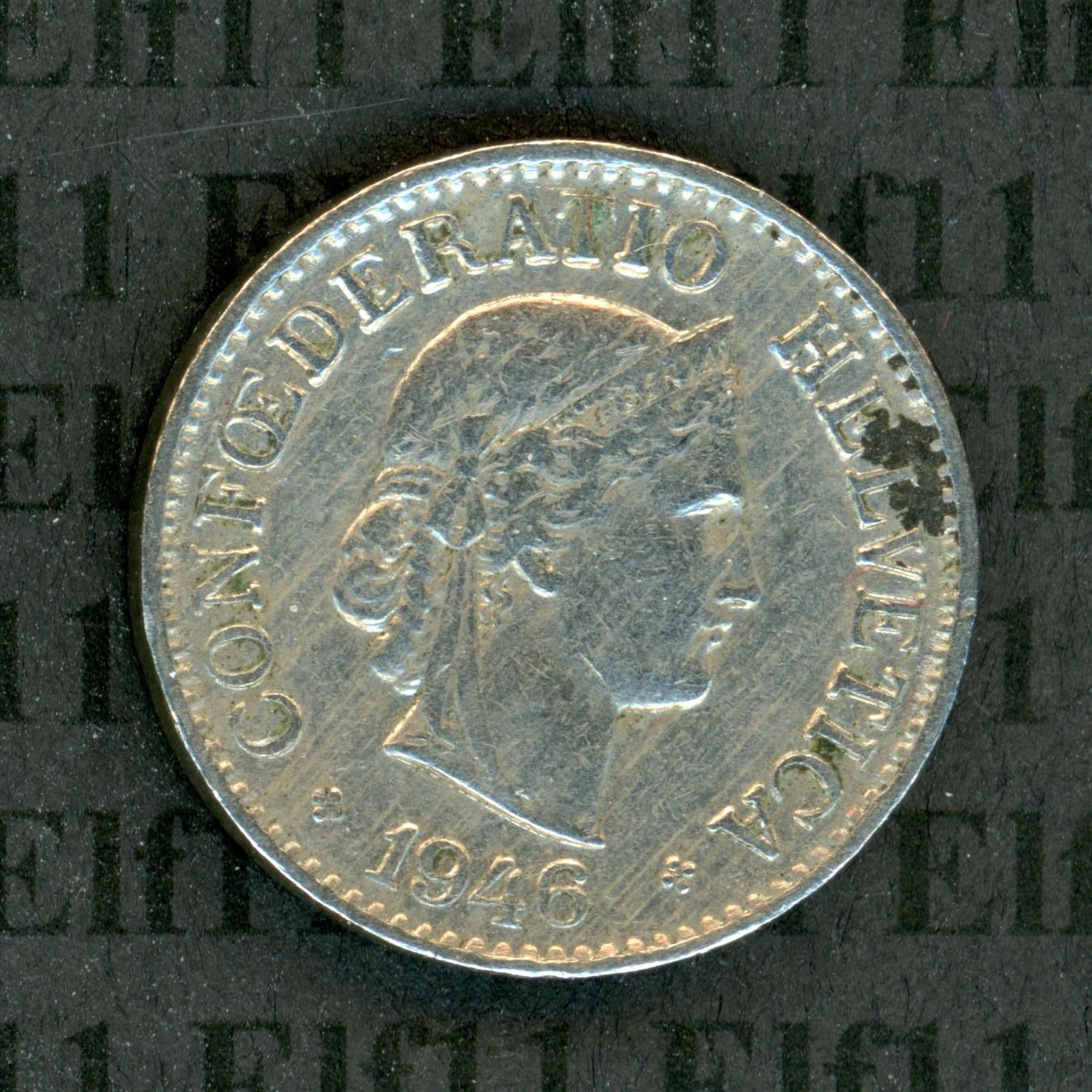 Tutti le monete: CHF___0.10 1946 ss 10 Rappen – Usato da Widnau venduto da Elf11