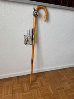 Spazierstock Scharlachberg m. Klingel u. Flaschenhalte