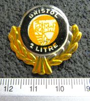 BRISTOL UK AUTO LOGO ANTIK ANSTECKNADEL VINTAGE OLDTIMER