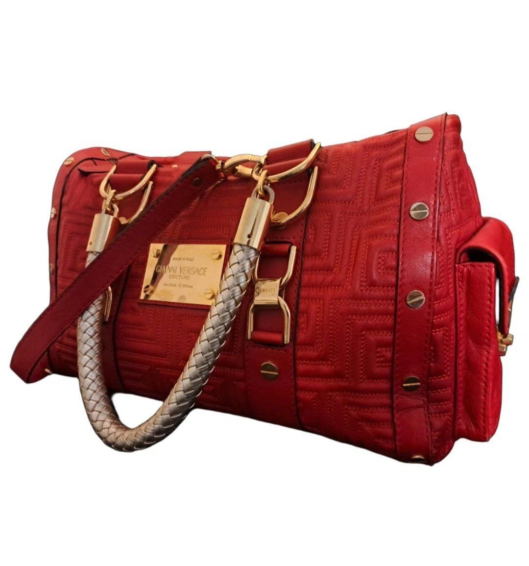 Versace Borse da donna: Gianni Versace Lackleder-Handtasche – Usato da Zürich venduto da olivier0310