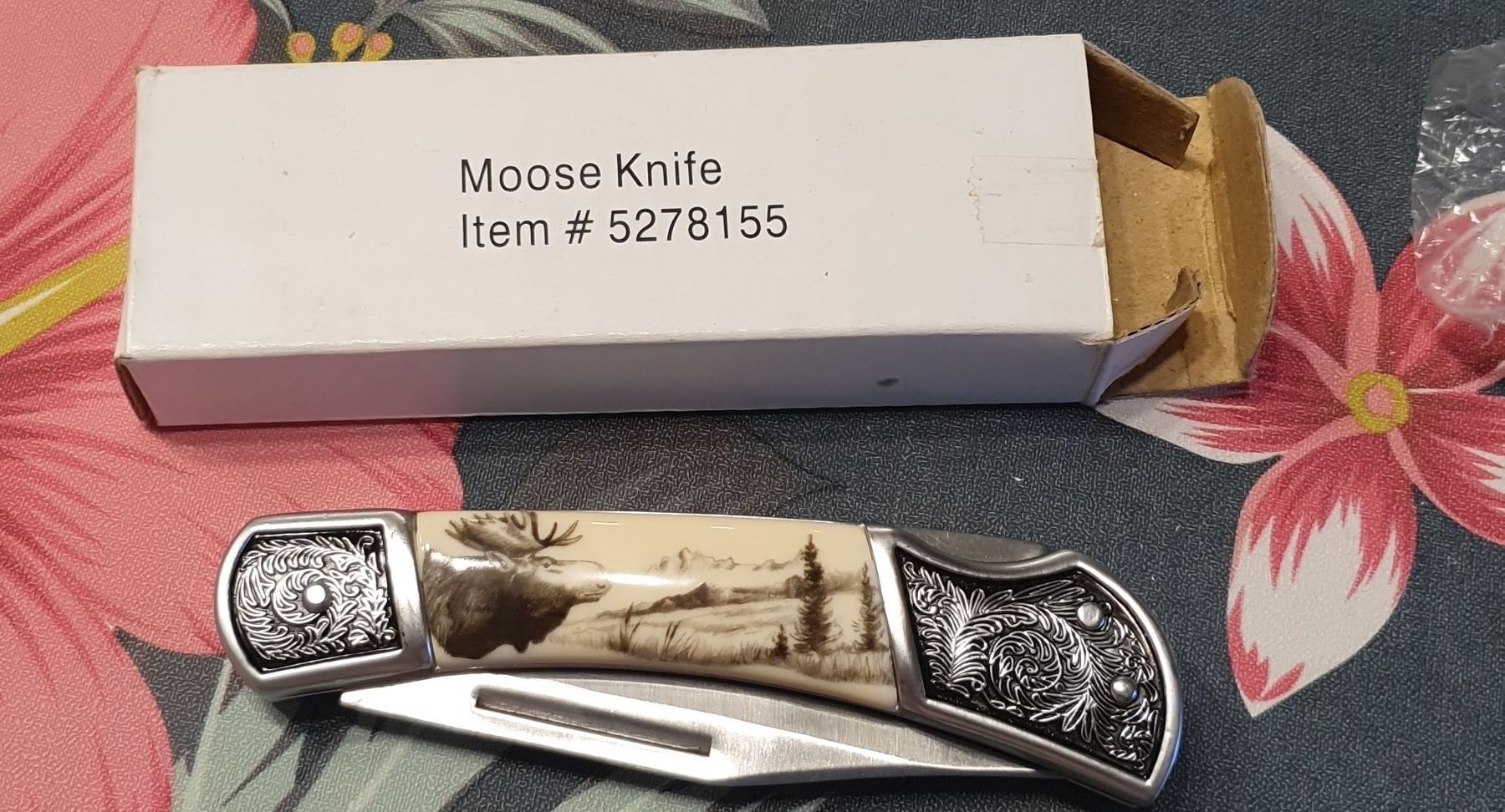 Couteaux de poche: Couteau de collection Moose Knife. Renne, Élan – Neuf (Voir description) à Aven par stphane1577