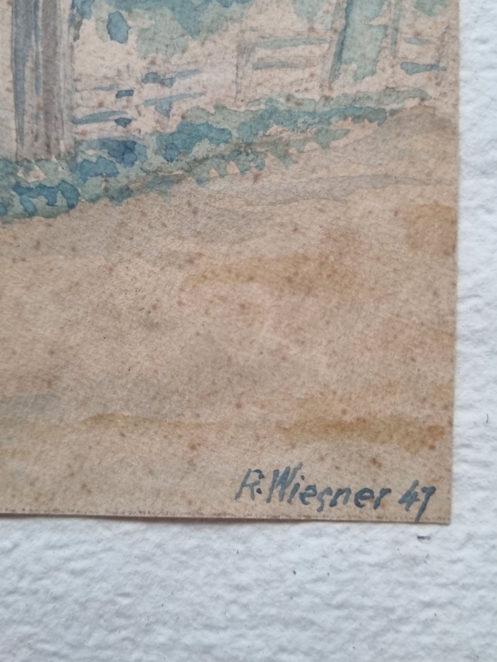Dipinti: Aquarell R Wiesner – Usato da Schaffhausen venduto da Leveron13 4
