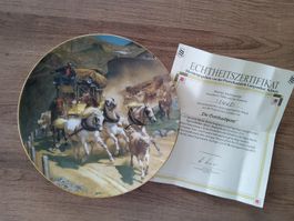 Sammelteller Langenthal Die Gotthardpost Rudolf Koller