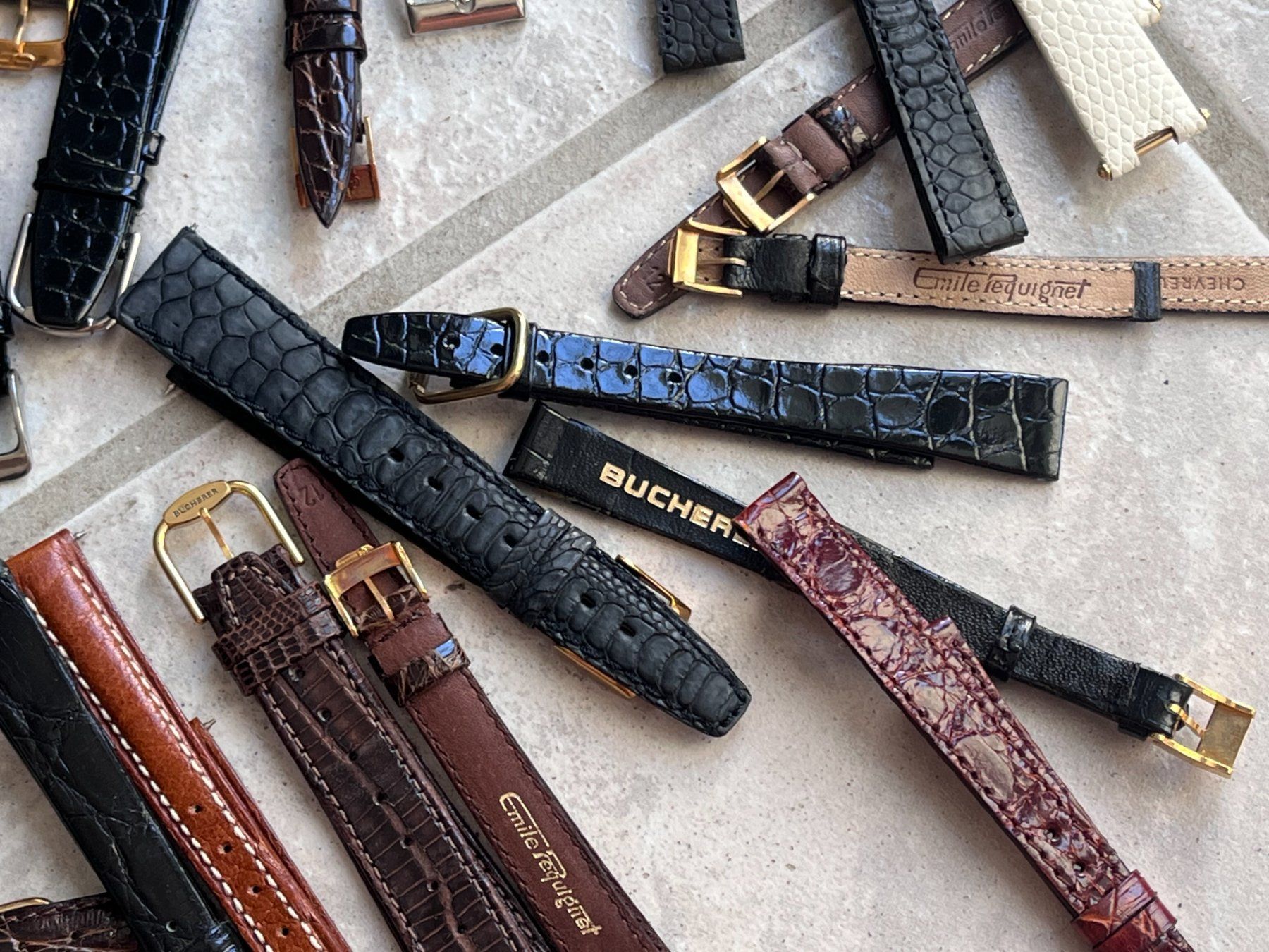 Bucherer Orologi: Uhrenbänder Bucherer / Emile Pequignet – Nuovo (secondo la descrizione) da Worblaufen venduto da chronyves 6