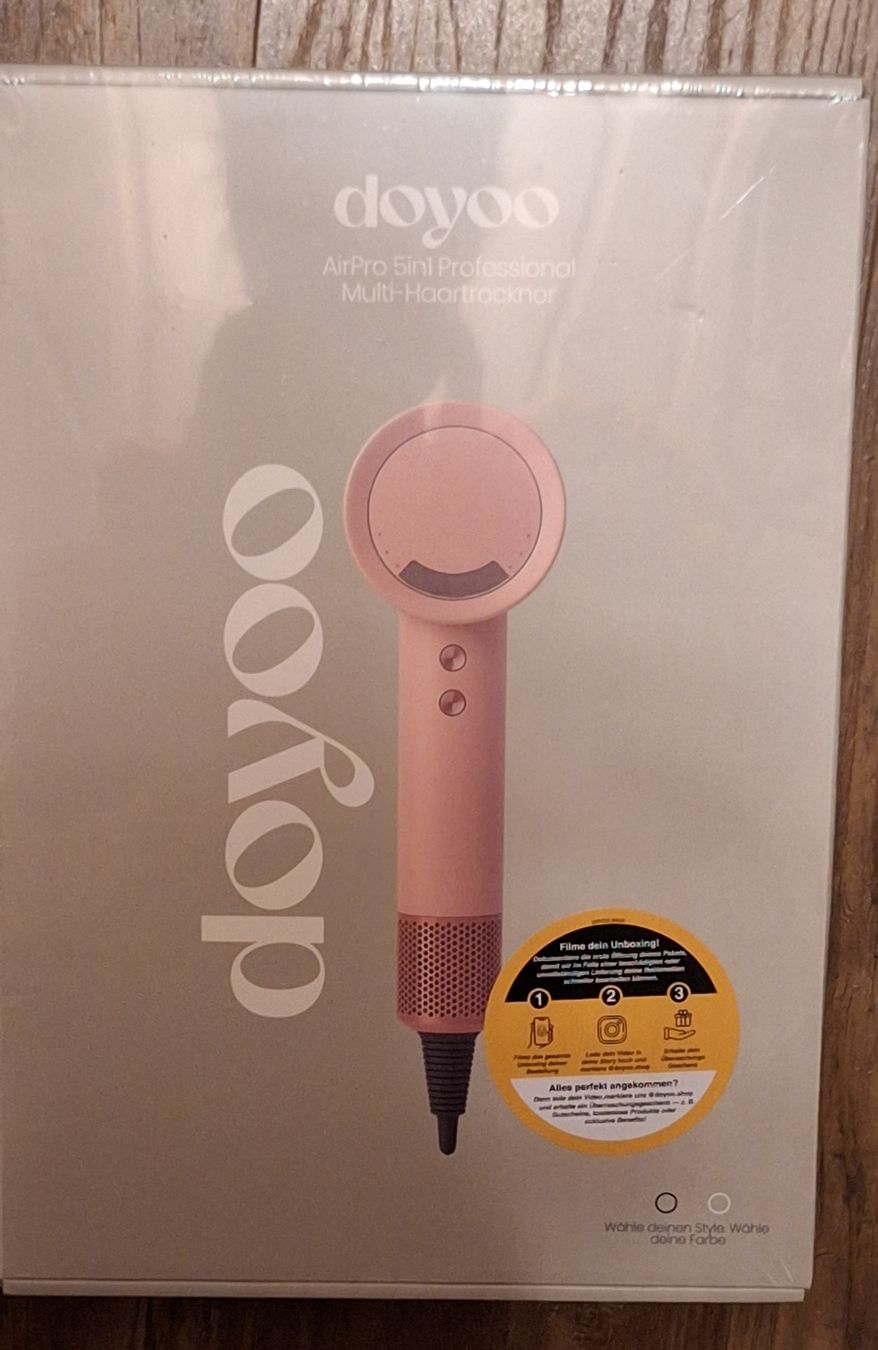 Asciugacapelli: Doyoo AirPro: Der professionelle Haar-Styling-Allrounder! – Nuovo e nell'imballaggio originale da Morschach venduto da son_8fqy
