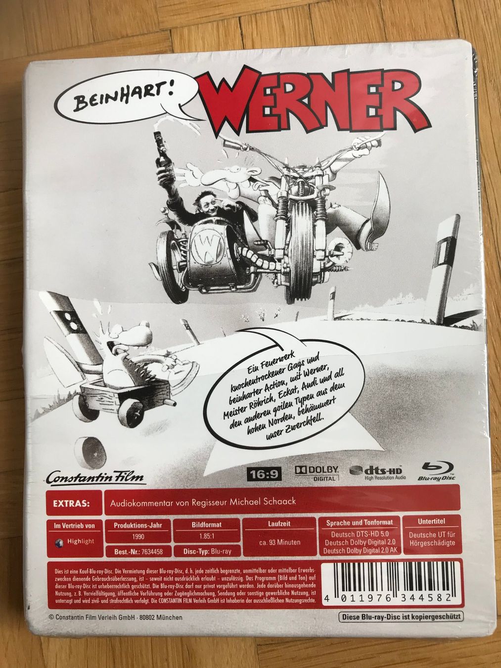 Tutti i DVDs: Werner - Beinhart! - Steelbook - Blu-ray – Nuovo (secondo la descrizione) da Zürich venduto da Malcom 3