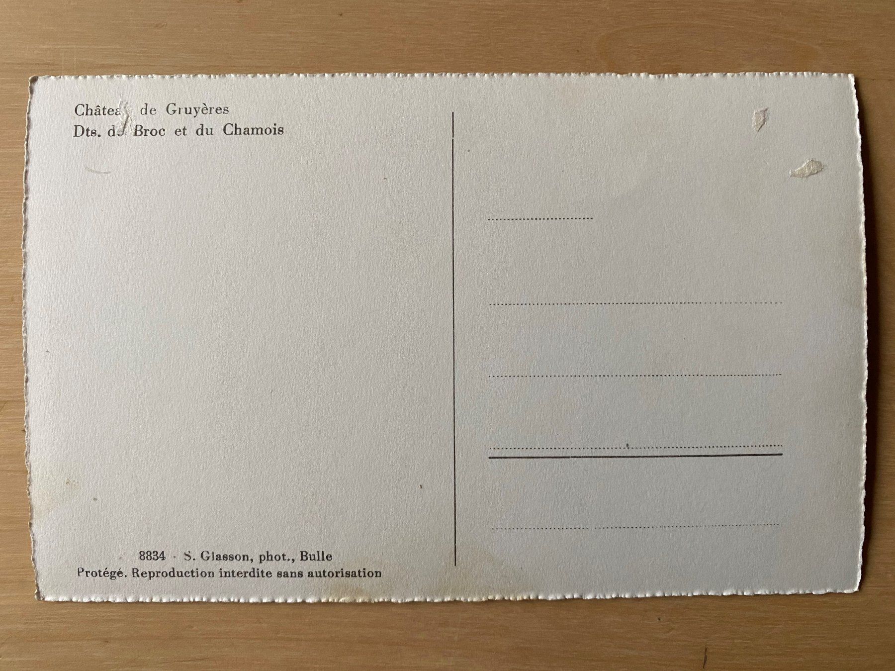 Cartes postales: AK Gruyères FR – D'occasion à deitingen par popcorn02 1