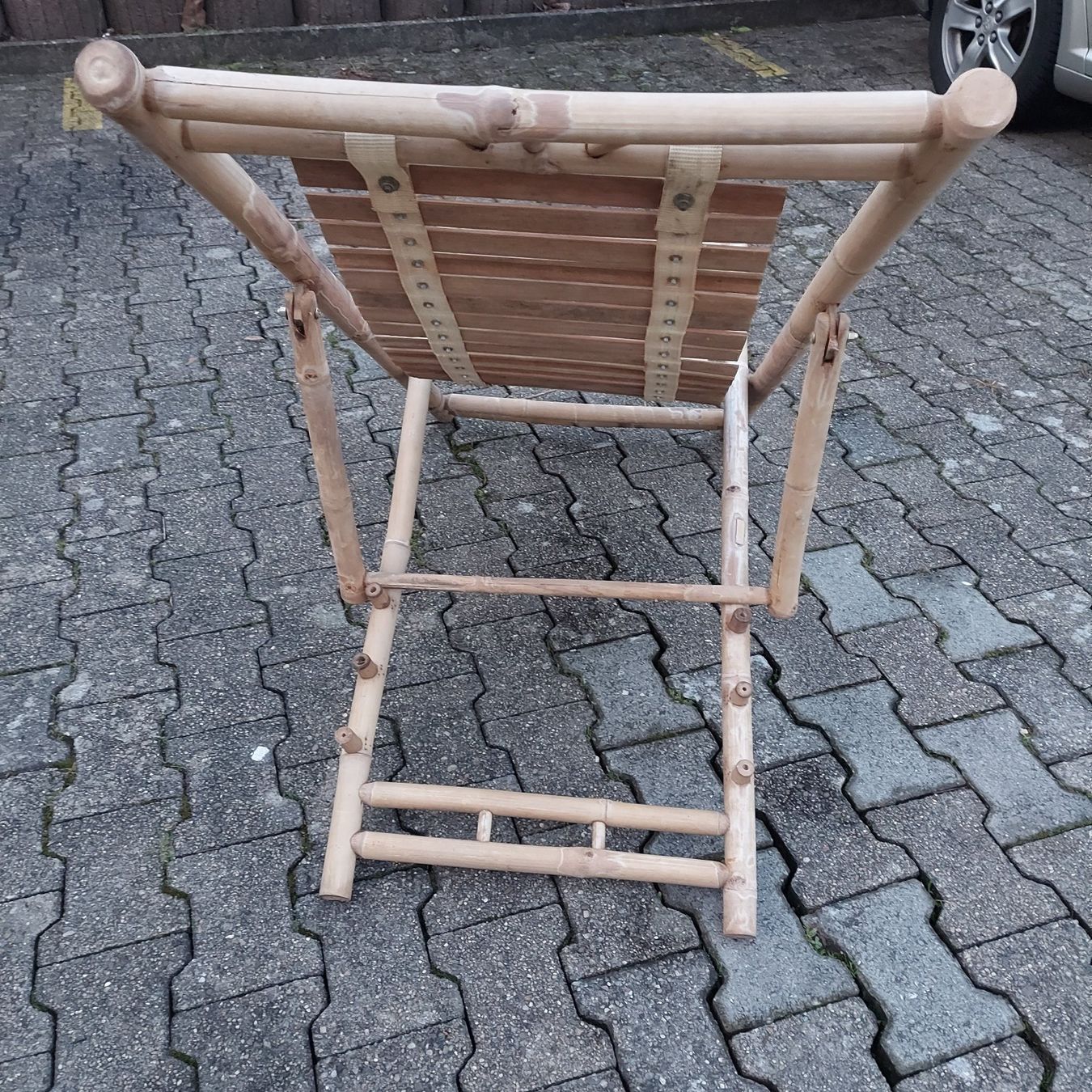 Sedie a sdraio: Vintage Bambus Liegestuhl - super und elegant – Usato da Schlieren venduto da Norauro 7