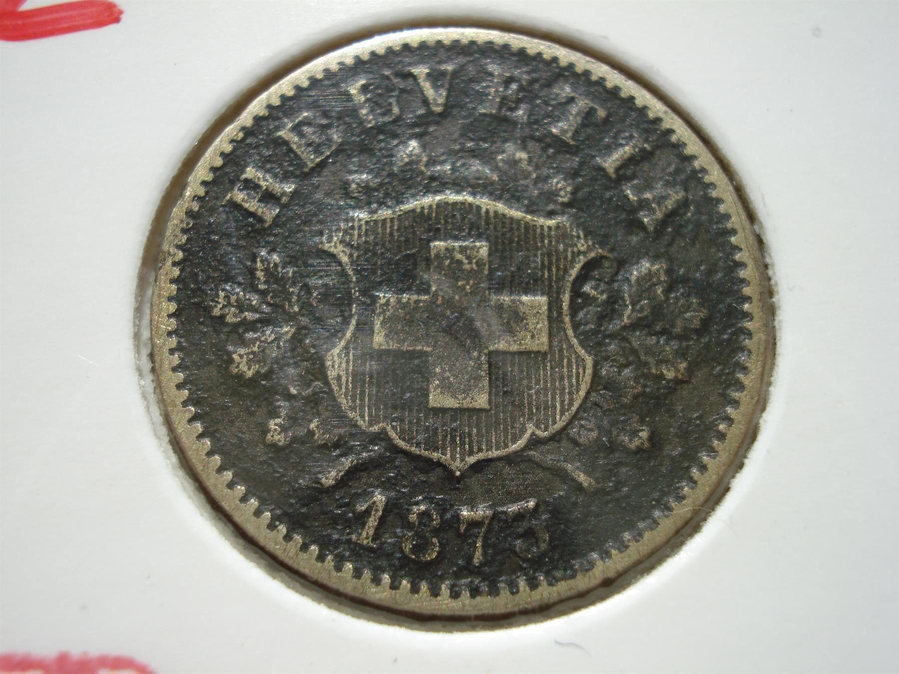 Tutti le monete: (182)  10 Rappen 1873 – Usato da Erlach venduto da Net-Coins 1