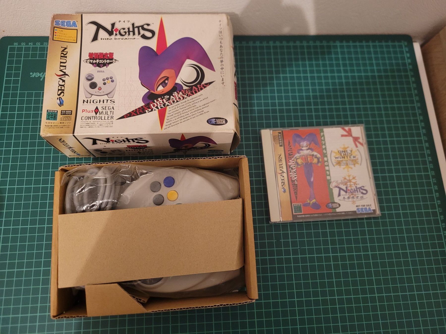 Controller: NiGHTS into Dreams- Sega Saturn bundle,Boxed – Usato da Meyrin venduto da Retro-GZ