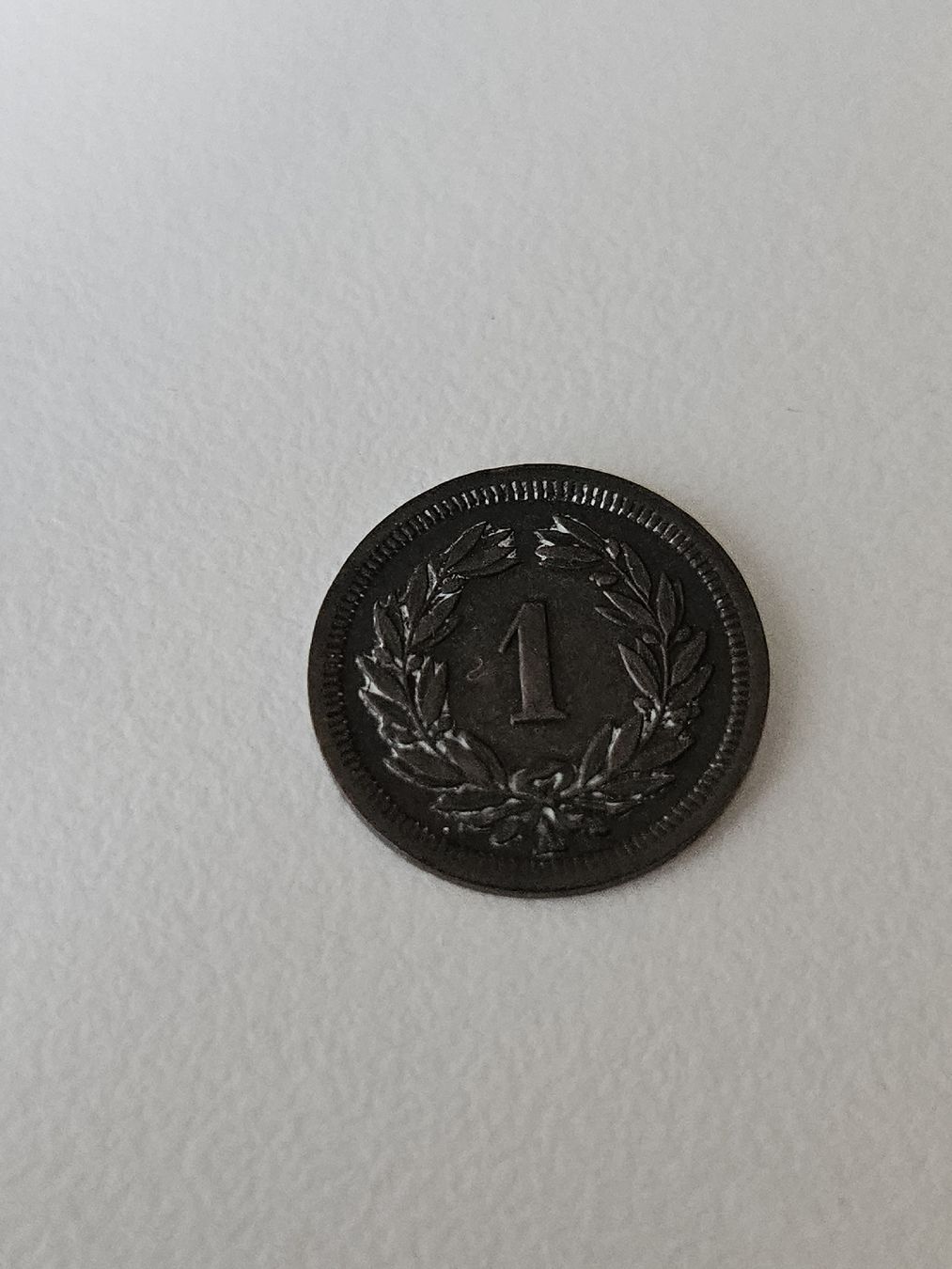Tutti le monete: 1 Rappen 1851 – Usato da Pfäffikon ZH venduto da Melibol 1