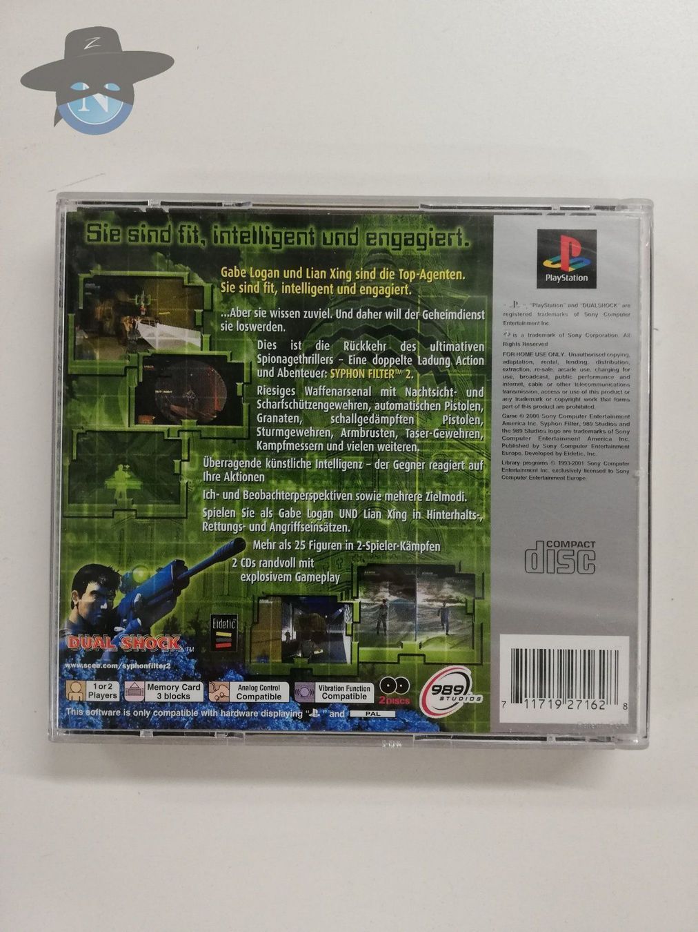 Sony Giochi: Syphon Filter 2 / Sony Playstation 1 PS1 – Usato da St. Gallen venduto da zorro_dc 1