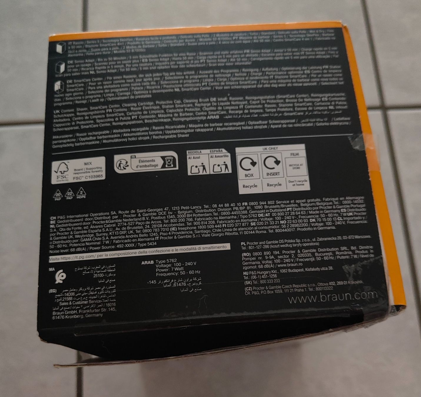 Braun Rasoi & Lamette da barba: Braun Rasierer Shaver 5!!! NEU!!! – Nuovo (secondo la descrizione) da Derendingen venduto da rosarossa01 5
