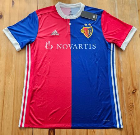FC Basel Trikot NEU adidas Grösse L FCB Fussball Schweiz