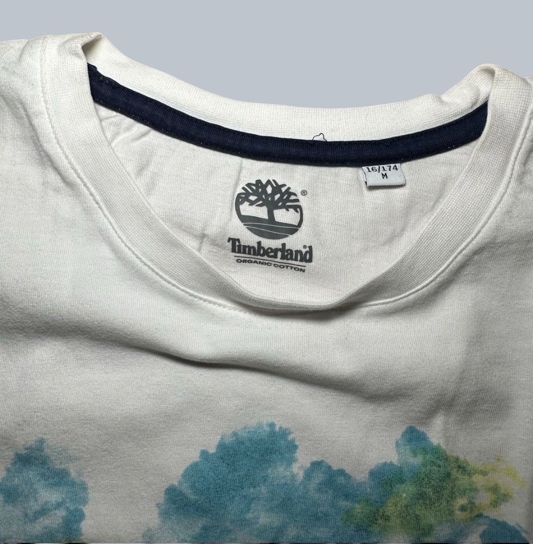 Timberland Hemden, T-Shirts & Polos: T-shirt Timberland blanc – Gebraucht aus Genève von naako131 1