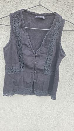 Damen Top - ASOS DESIGN - schwarz Grösse 34