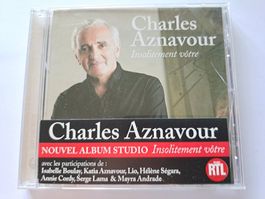 CD Charles Aznavour - Insolitement votre 