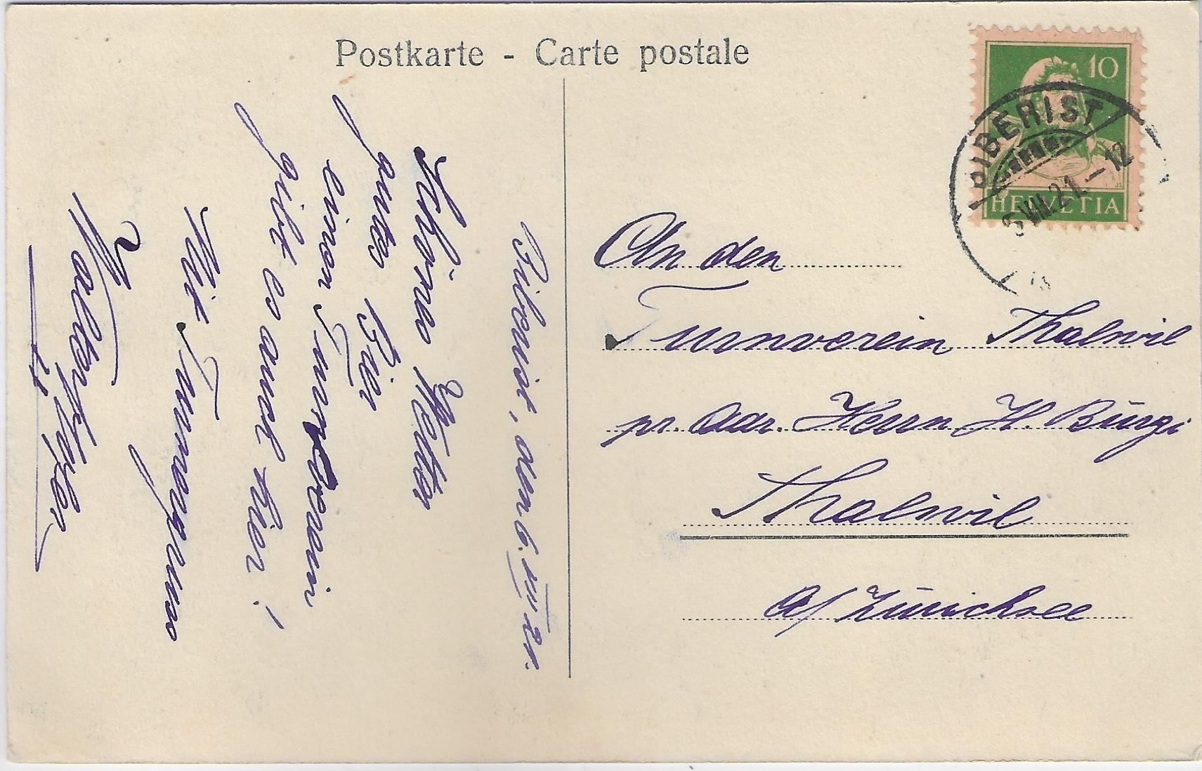Cartoline postali: Gruss aus Biberist – Usato da Ettingen venduto da Kartenplanet 1