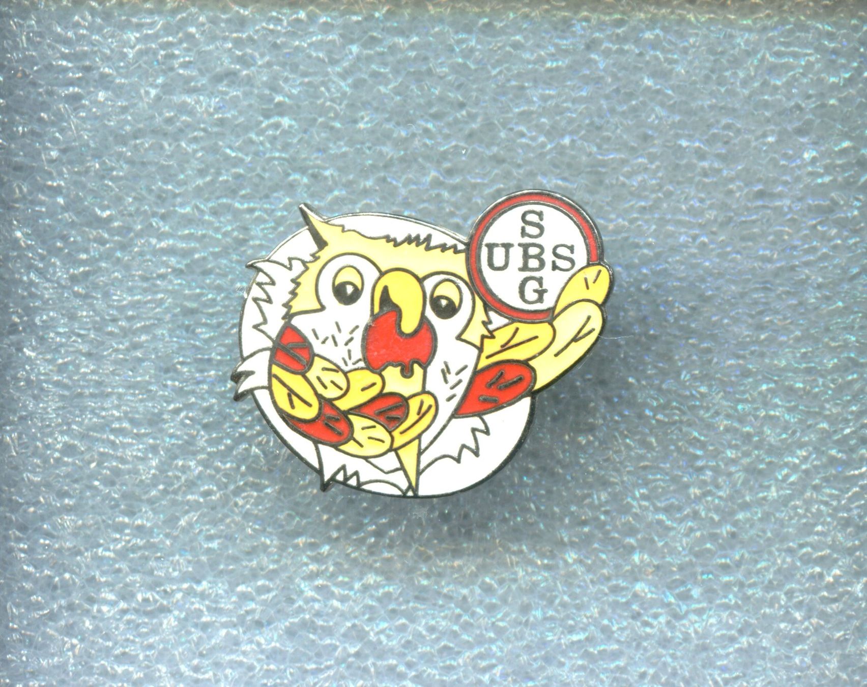 Placchette & Badge: UBS Bank  EULE  – Usato da Winterthur venduto da Sammleroase
