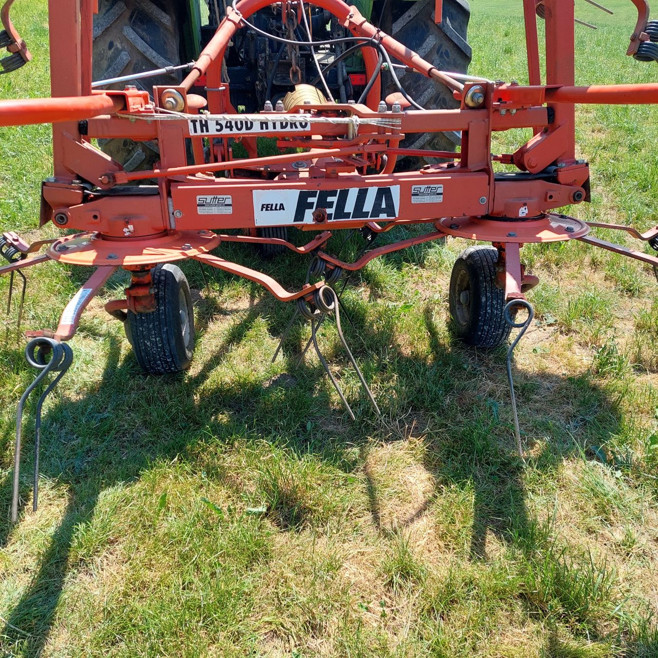 Fella Tutte le macchine: Kreiselheuer Fella TH 540 Hydro – Usato da Gossau SG venduto da Gardener 4