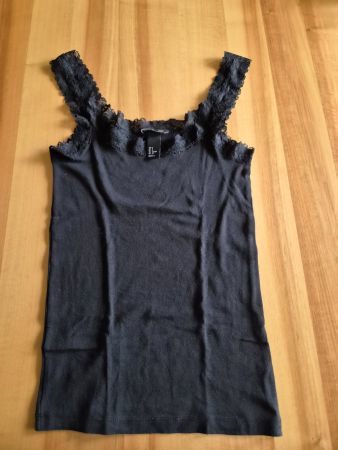 Damen Top H&M Schwarz Grösse S guter Zustand