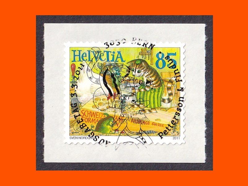 Tous les timbres: Vollstempel "Pettersson & Findus" (2011) – Neuf (Voir description) à Dübendorf par Jumbo1990