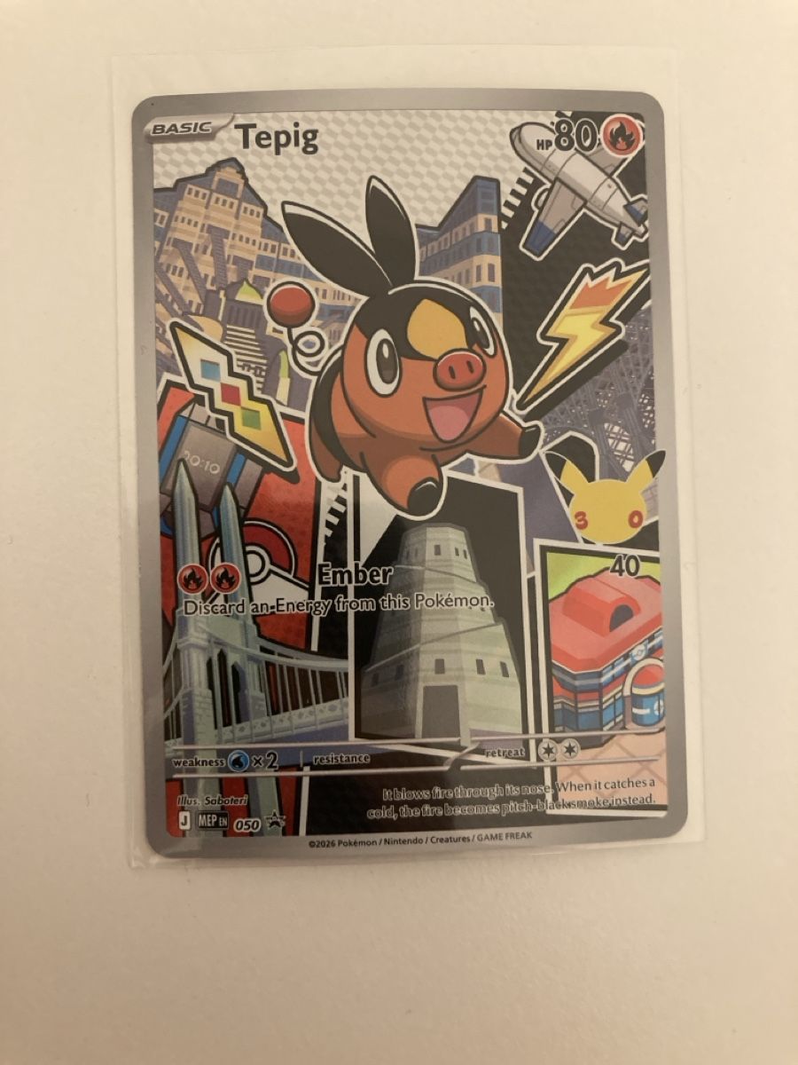 Pokémon Carte collezionabili: Tepig 050 EN – Nuovo (secondo la descrizione) da Wohlen AG venduto da Liridon22