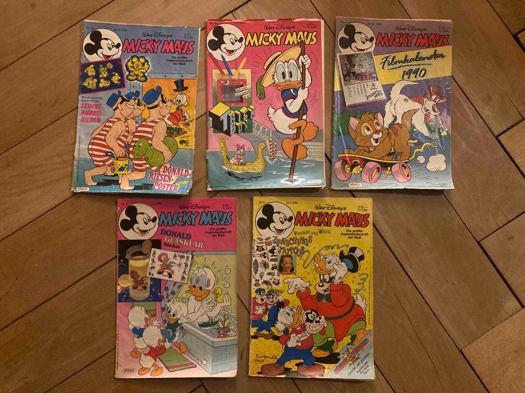 Comics: Micky Maus Hefte, 22 Stk. 1987-1990 – Gebraucht aus Luzern von Needful_Things 5