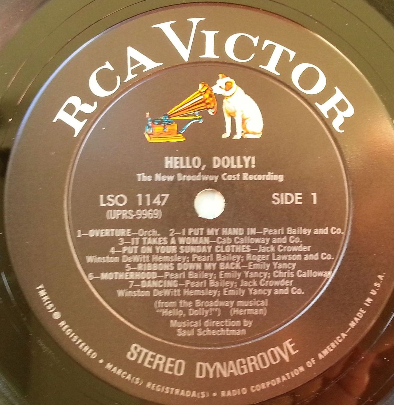 Schallplatten: LP Vinyl: HELLO, DOLLY !, 1967 – Gebraucht aus Oberriet SG von ganesh435 2