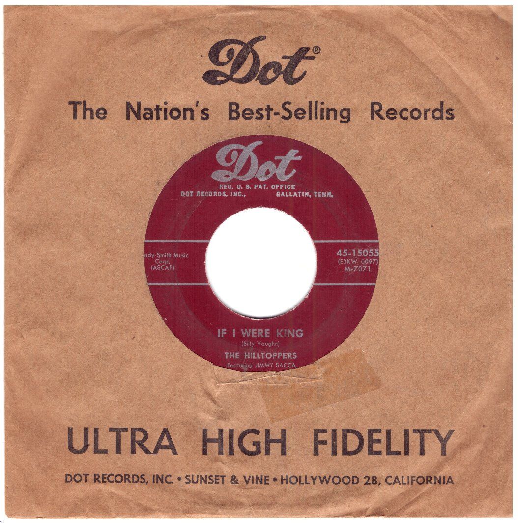 Dischi in vinile: THE HILLTOPPERS – Usato da Bassersdorf venduto da house-of-vinyl