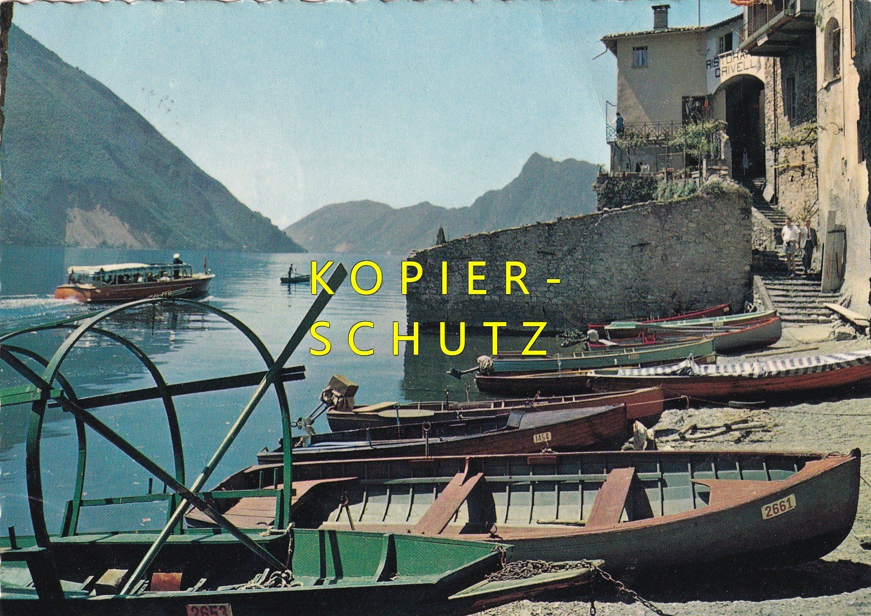 Cartoline postali: Gandria /bo – Usato da Hombrechtikon venduto da Rudolf07