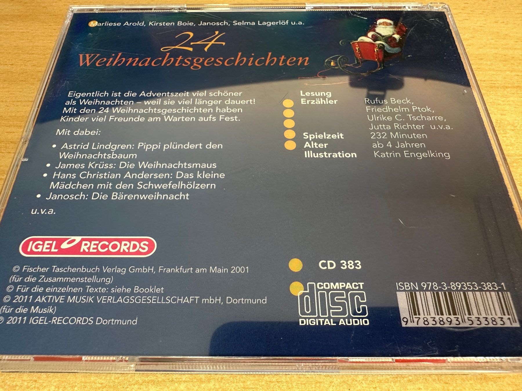 Audiolibri: 24 Weihnachtsgeschichten - 4 CD – Usato da Rikon im Tösstal venduto da Alpenmutz 1