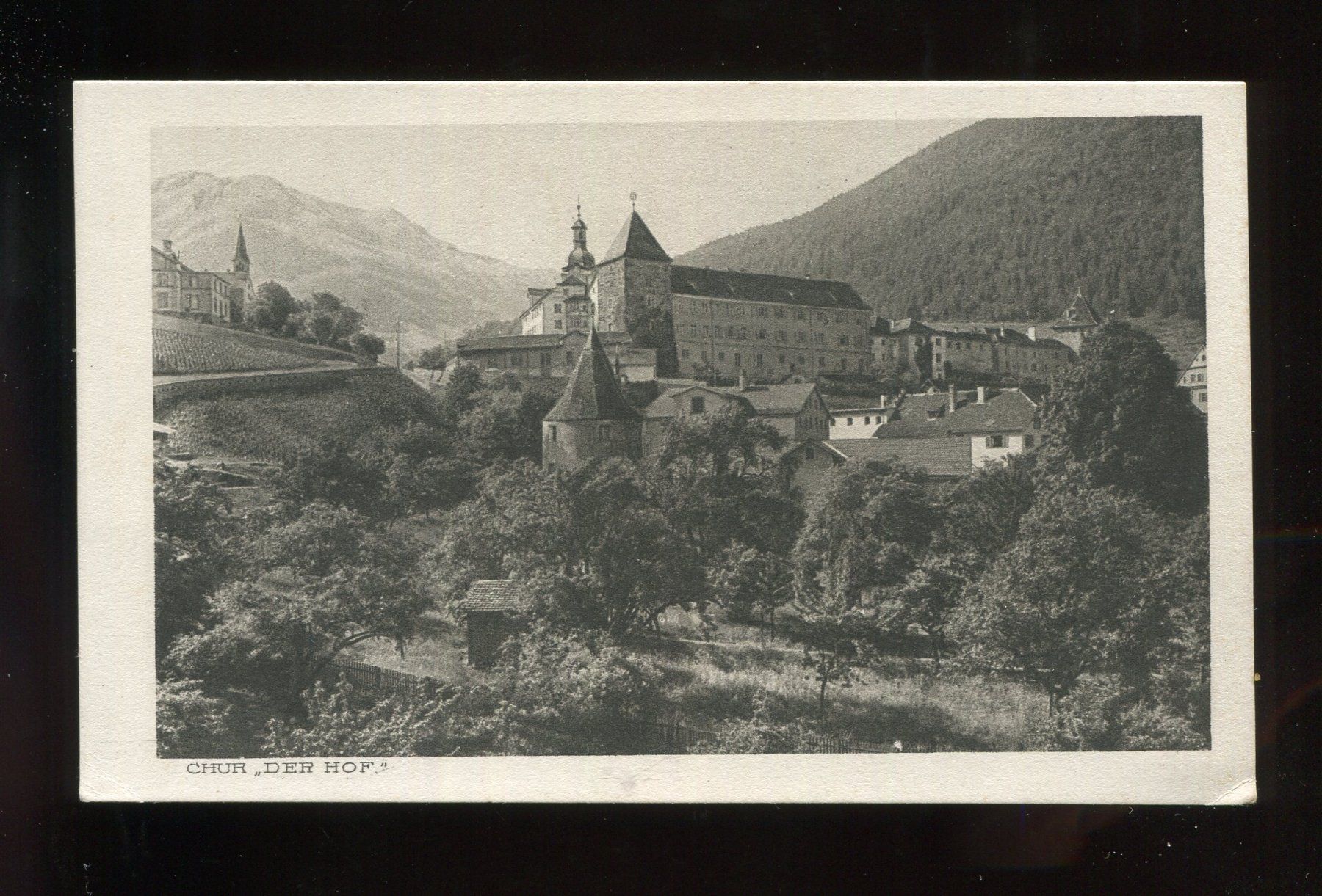 Ansichtskarten: Chur, "Der Hof" – Gebraucht aus Aarau von Elmaar41