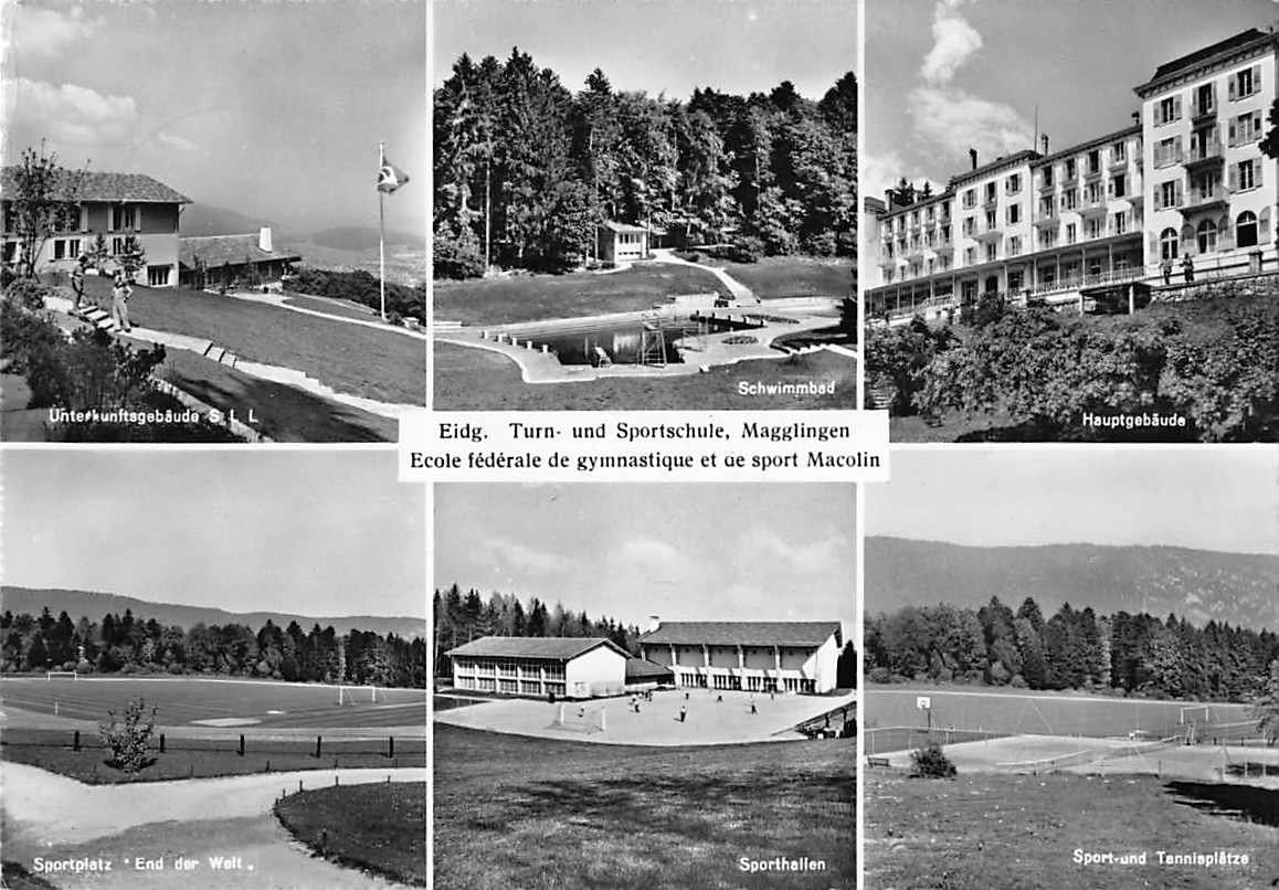 Cartoline postali: 2 alte Ansichtskarten aus MAGGLINGEN BE vor 60 Jahren... – Usato da Lufingen venduto da philatelieshop 2