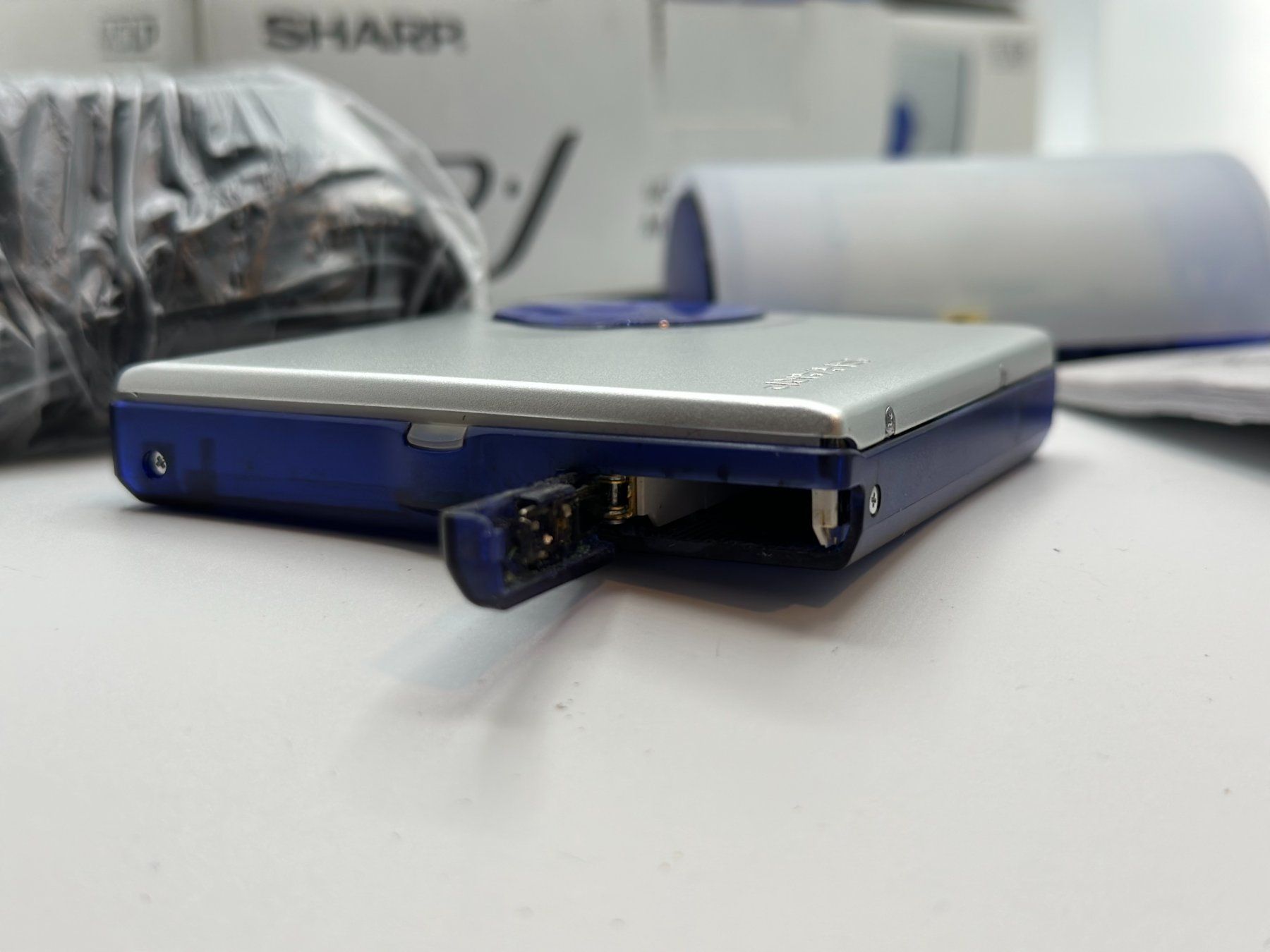 Sony Minidisc: Sharp MD-ST500-Z JAPAN Minidisc Reader Lecteur MD +Test OK ! – Usato da Genève venduto da inc_9vgv 5