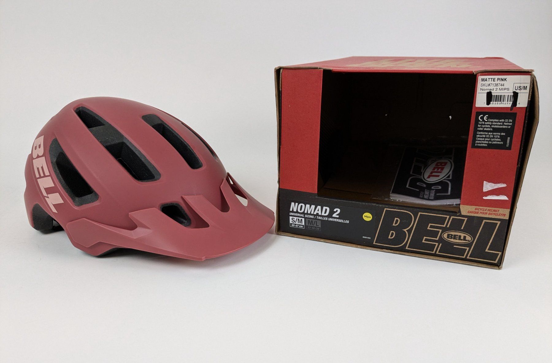 Bell Casques: BELL Nomad 2 MIPS Velohelm Gr. S/M – Neuf (Voir description) à Dintikon par Restwert_Dintikon