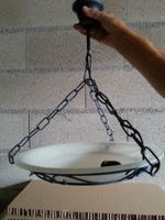 Suspension vintage style industriel