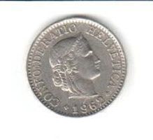 Pièce ancienne de 10 centimes - 1962
