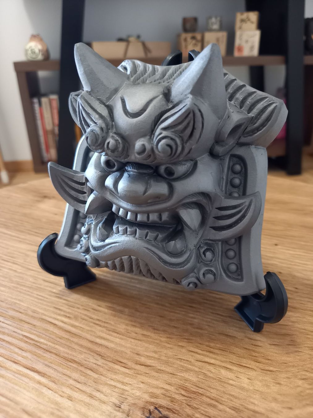 Sculture & Statue: Japanische "ONI Dachziegel" Skultur – Nuovo (secondo la descrizione) da Caslano venduto da scent_of_japan 5