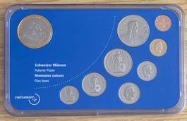 CH Münzsatz 2004 - polierte Platte / PP mit Sondermünze