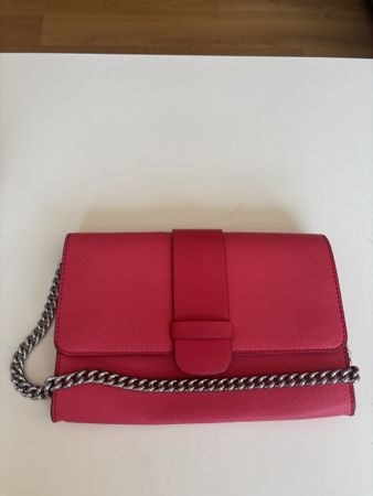 Handtasche Esprit rot mit Kette guter Zustand
