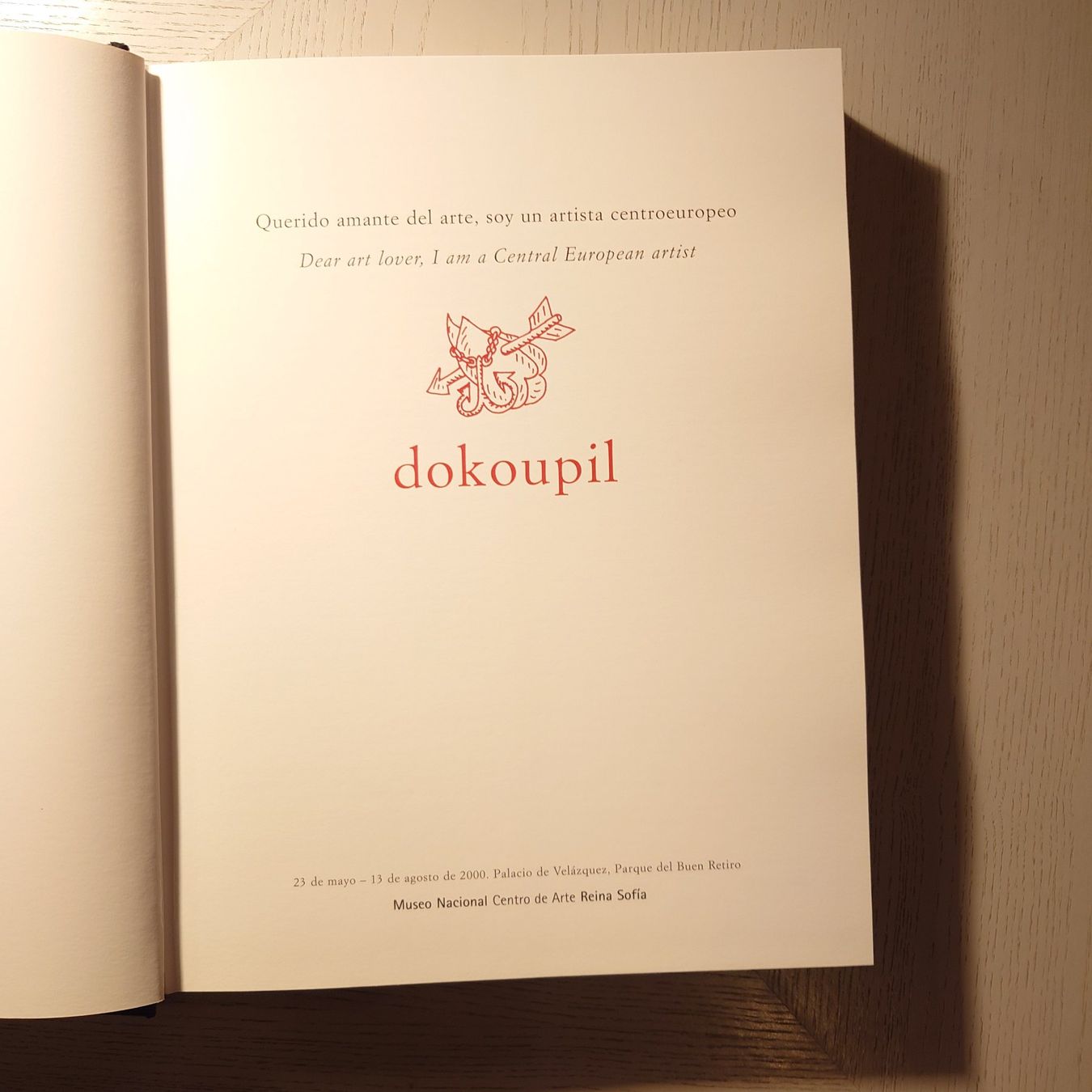 Bücher: DOKOUPIL. Lieber Kunstfreund, ich bin ein.... Rar. Kunstbuch – Gebraucht aus Zürich von Simple23 6