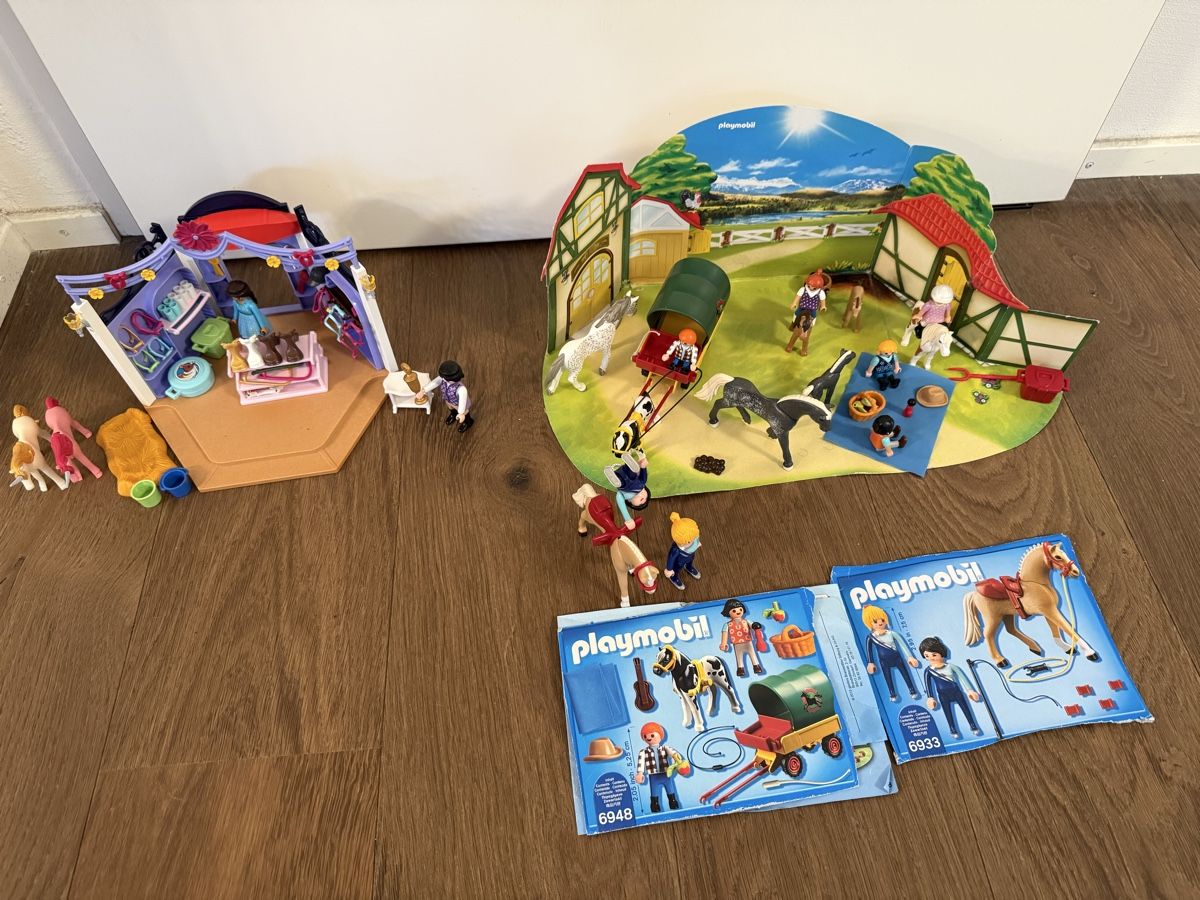 Playmobil Giocattoli: Playmobil Pferdesets – Usato da Winterthur venduto da tanscha