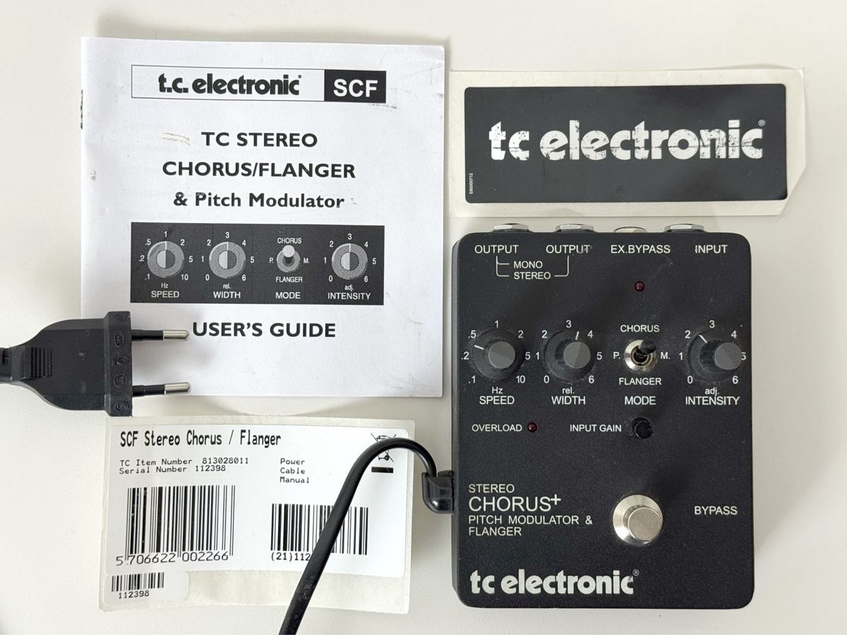 Strumenti musicali: TC Electronics Stereo Chorus+ – Usato da Basel venduto da A-Z-B 6