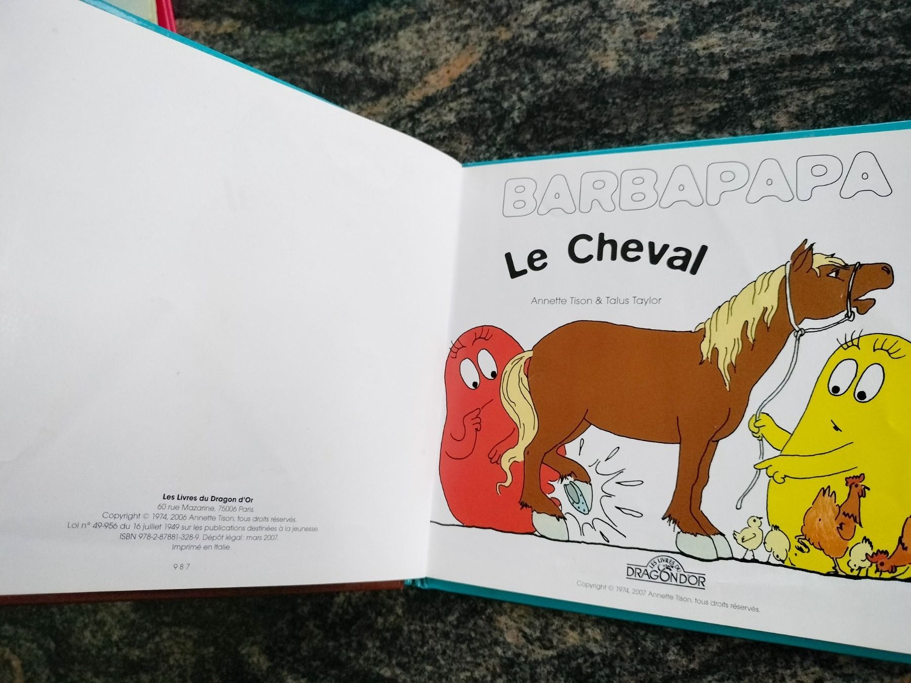 Libri: BARBAPAPA LE CHEVAL – Usato da Cortaillod venduto da rozinna 1