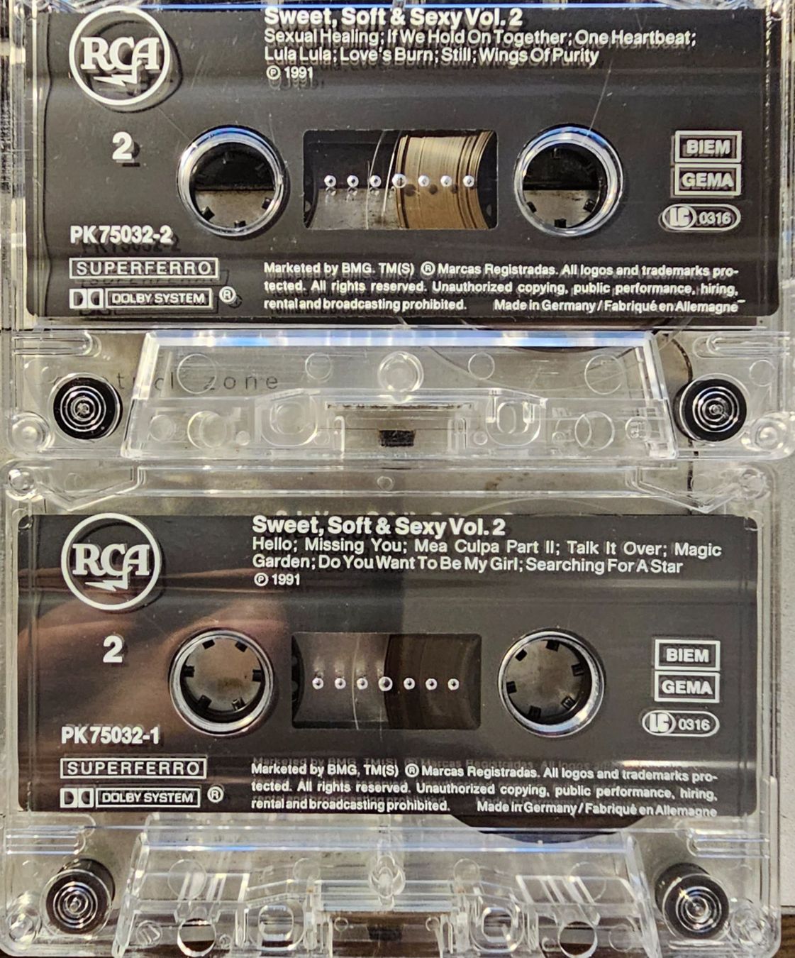 Musicassette: MC - Sweet, Soft & Sexy Vol. 2 – Usato da Wahlen b. Laufen venduto da Cg10 3