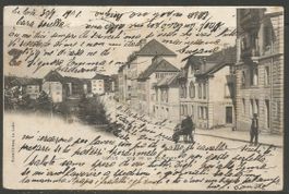 Carte P de 1901 ( Le Locle / Rue de la Concorde )