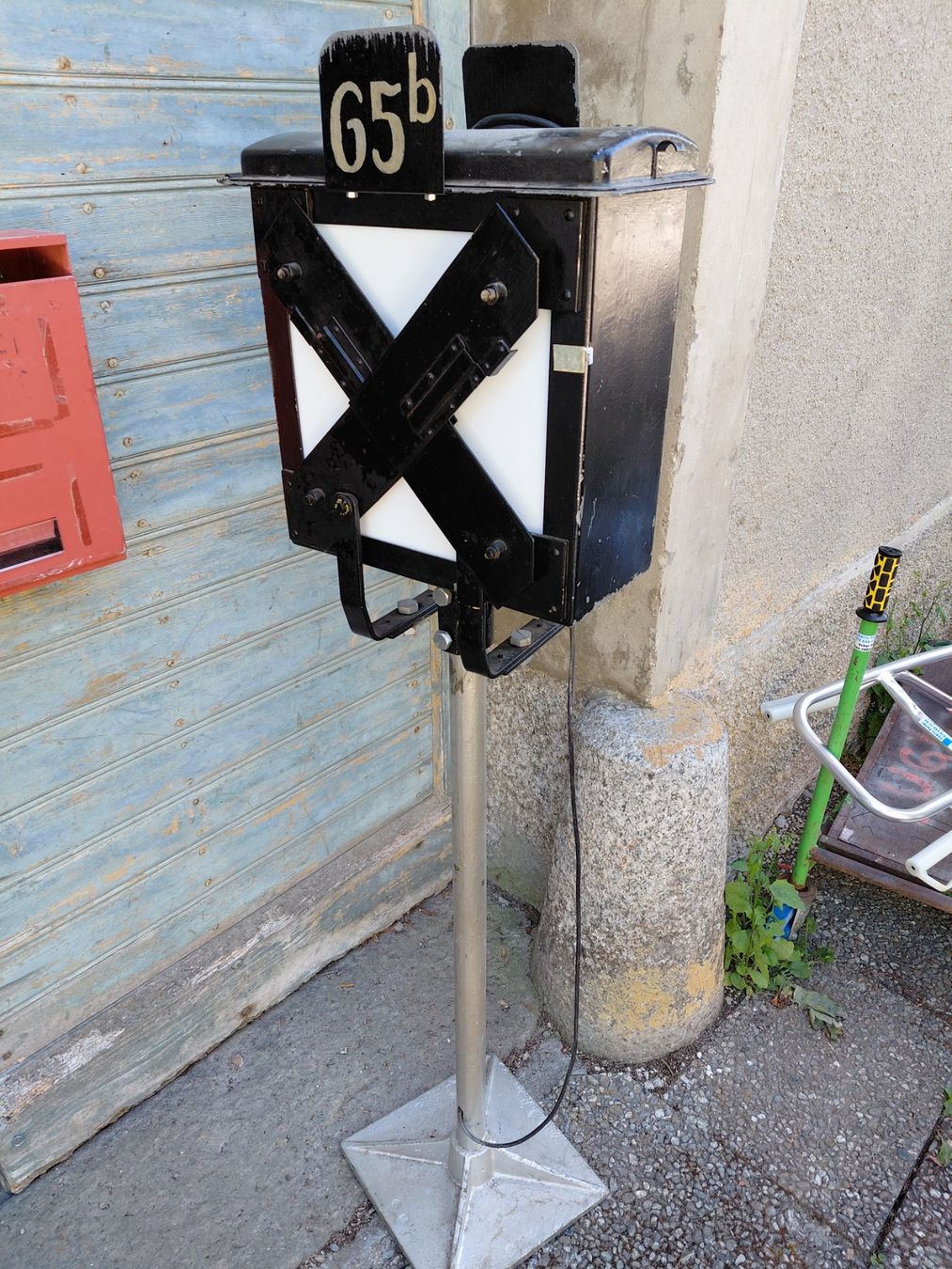 SBB/CFF/FFS Altro in Ferrovia: Ancienne lanterne d'aiguillage – Usato da Noiraigue venduto da pel_ny7d